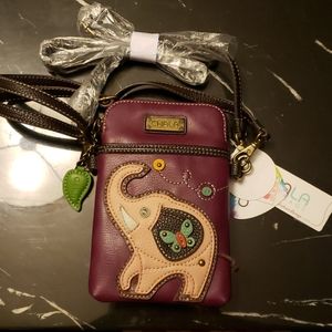 NWT Chala Elephant Covertible Handbag